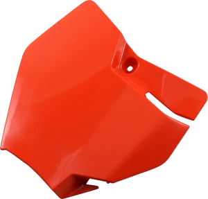 Replacement Front Number Plate Orange