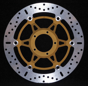 X-series Brake Rotor Gold, Stainless Steel