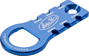 Spark Plug Gap Tool Anodized, Blue
