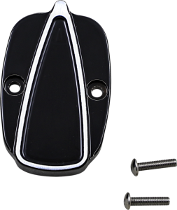 Master Cylinder Cover Black, Gloss, Powder-coated