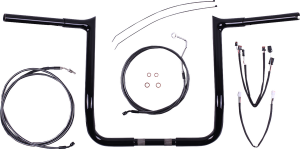 1-1/4(r) Viking Handlebar Installation Kit Black, 2, nordicamoto.ro