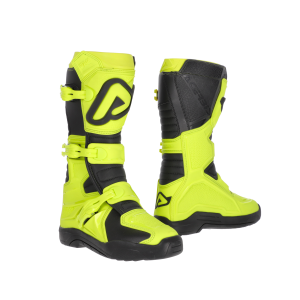 Cizme Enduro/MX Acerbis X-Team 2.0 Fluo/Negru