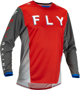 Tricou MX Fly Kinetic Kore Rosu/Gri