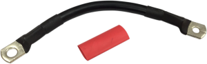 Battery Cable With Optional Shrink Tube Black, 1, nordicamoto.ro