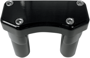 Handlebar Riser & Top Clamp Kit Black, 1, nordicamoto.ro