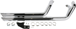 Streetrod Slashdown Exhaust System Chrome, 1, nordicamoto.ro