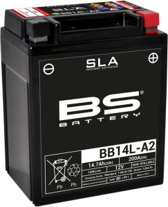 Sla Factory-activated Agm Maintenance-free Batteries Black