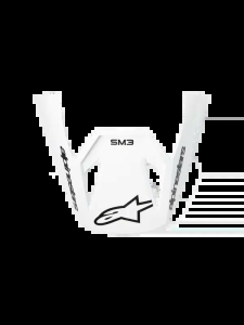 Sm3 Helmet Visor White 
