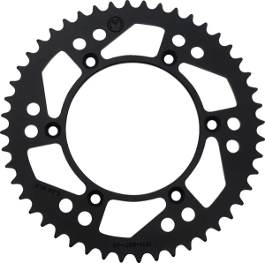 MOOSE RACING Rear Aluminum Sprocket Black 