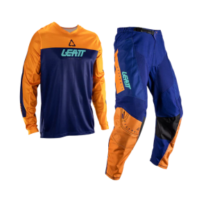 Combo echipamente copii tricou si pantaloni Leatt 3.5 Portocaliu