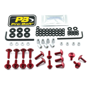 Fairing Bolt Kit For Suzuki Red