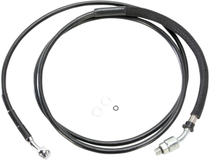 Stainless Steel Hydraulic Clutch Line Black