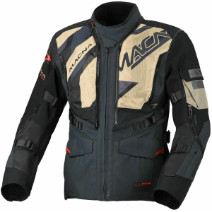 Geaca textil impermeabila touring/adventure MACNA FLEXODUS S Gri/Negru, 5, nordicamoto.ro