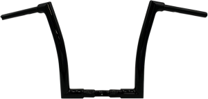 1-1/2(r) Ez Install Flat Top Handlebar Black, 4, nordicamoto.ro