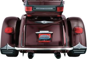 Mud Flaps Black, Chrome, 1, nordicamoto.ro