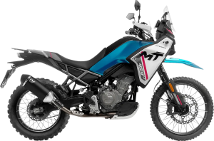 Toba de eșapament LeoVince LV-14 Black Edition Slip-On pentru CFMOTO 450MT, 3, nordicamoto.ro