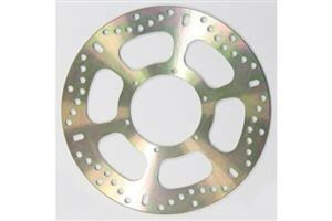 Round Fixed Brake Rotor Gold, Stainless Steel, Zinc, 1, nordicamoto.ro