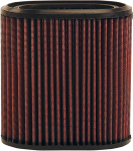 High Flow Air Filter Red, Black, 1, nordicamoto.ro