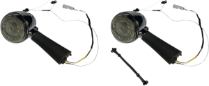 Probeam® Red Ring Turn Signal Leds Chrome, 2, nordicamoto.ro