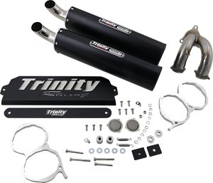 Stage 5 Slip-on Mufflers Black, 1, nordicamoto.ro