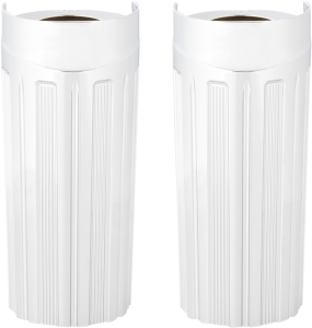 Aluminum Fork Boot Covers Silver, 1, nordicamoto.ro