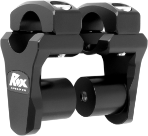 Pivoting Handlebar Riser For 1-1/8(r) Bar Clamp Black, 1, nordicamoto.ro