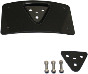 Radius License Plate Mount Gloss Black, 1, nordicamoto.ro