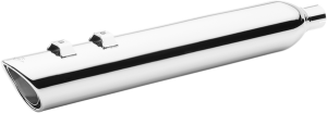 909 Twins Slip-on Mufflers Chrome