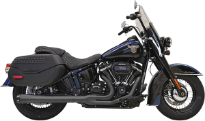 2-into-1 Road Rage Exhaust System Black, 1, nordicamoto.ro