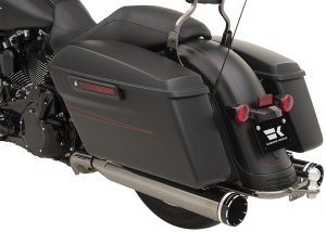 2:2 Dominator Exhaust System Black, 3, nordicamoto.ro