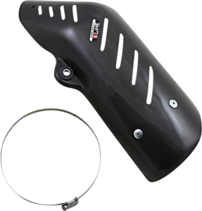 MOOSE RACING E-line 4-stroke Pipe Guard Black 