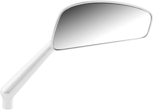 Tearchop Mirror Silver