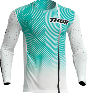 Tricou Thor Prime Tech Teal/White