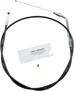 Black Vinyl Throttle/idle Cable Black