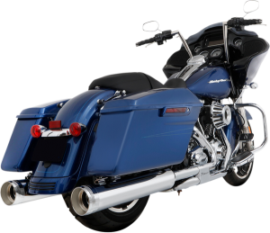 Muffler Slip-on 4.5(r) Duals For Touring Silver, 1, nordicamoto.ro