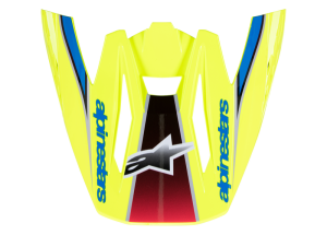 Cozoroc Casca Alpinestars SM5 Yellow/Blue