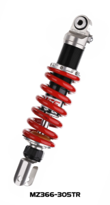 Emulsion Mono Gas Shock Silver, Red, Black