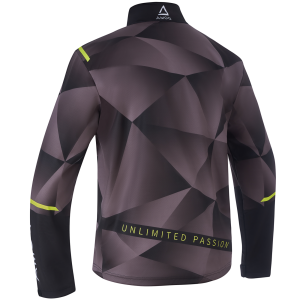 Geacă de curse AMOQ Apex V2, negru/gri/galben Hivis, mărimea 2XL, 3, nordicamoto.ro