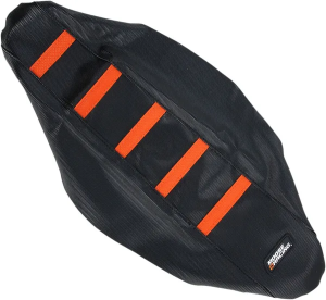 MOOSE RACING Seat Cover Ribbed Ktm Or Black 