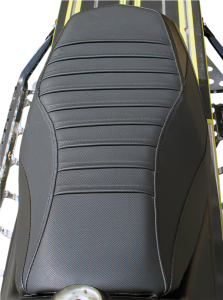 Seat Cover Pol Pleated Black