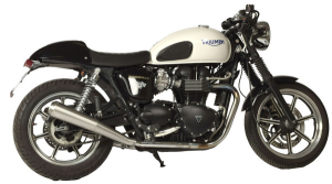 Classic Slip-on Mufflers Stainless Steel, Polished, 2, nordicamoto.ro