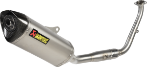 Racing Line Full Exhaust System Street Silver 