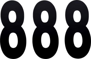 Standard Numbers Black, 2, nordicamoto.ro