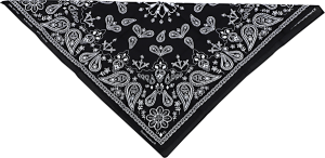 Cotton Bandana Black, 1, nordicamoto.ro