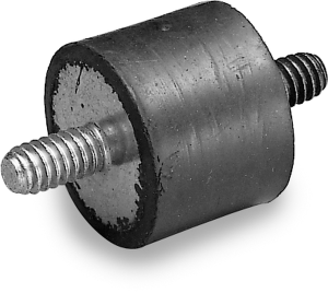Vibration Mount Black, 1, nordicamoto.ro