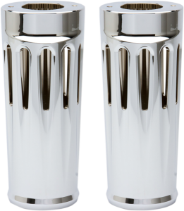 Aluminum Fork Boot Covers Silver