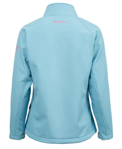 GEACĂ DAMĂ SOFTSHELL SAXE CFMOTO – ALBASTRU/ROZ, 4, nordicamoto.ro