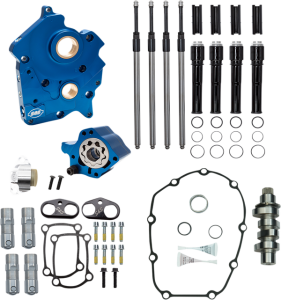Cam Chest Kit For M-eight Engine Black, Gloss, 2, nordicamoto.ro
