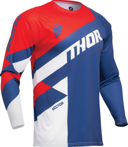 Tricou Thor Sector Checker Blue/Red