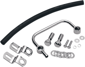 Crankcase Breather Kit Black, 1, nordicamoto.ro